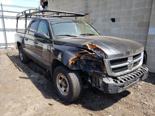 1D7HW28K28S528678 - 2008 DODGE DAKOTA QUAD BLACK photo 4