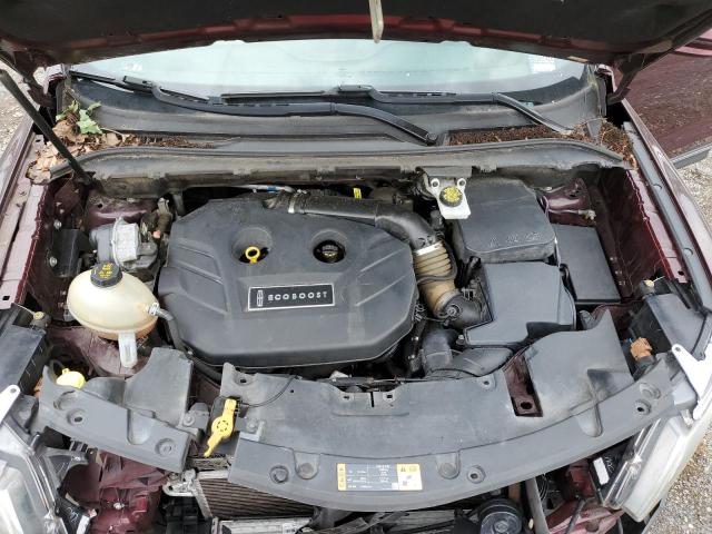 5LMCJ2D91HUL31729 - 2017 LINCOLN MKC SELECT Շագանակագույն լուսանկար 12