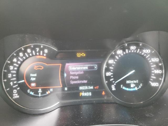 5LMCJ2D91HUL31729 - 2017 LINCOLN MKC SELECT Շագանակագույն լուսանկար 9