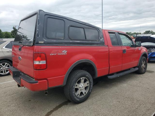 1FTPX14515FA61741 - 2005 FORD F150 RED photo 3