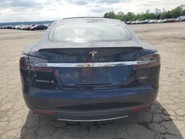 5YJSA1H20EFP63324 - 2014 TESLA MODEL S BLUE photo 6