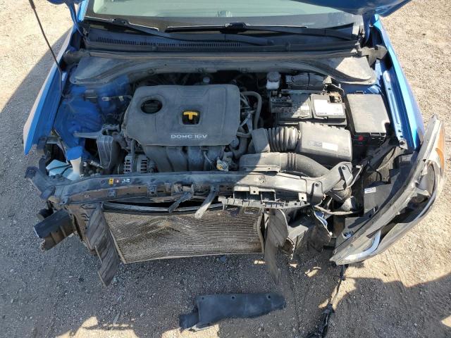 KMHD74LF3HU398311 - 2017 HYUNDAI ELANTRA SE BLUE photo 11