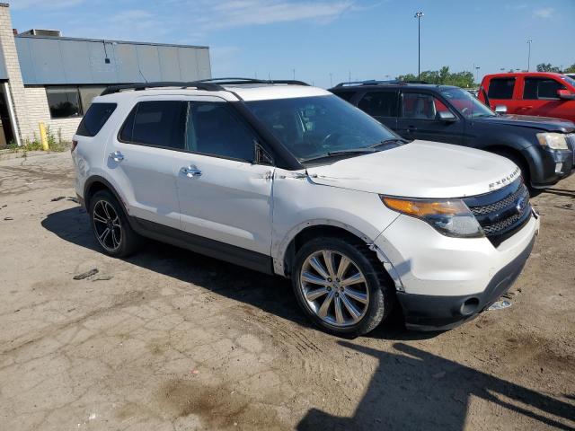 1FM5K8GTXDGB38555 - 2013 FORD EXPLORER SPORT WHITE photo 4