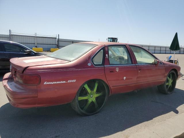 1G1BN52P0RR152542 - 1994 CHEVROLET CAPRICE CLASSIC LS 红色 照片 3