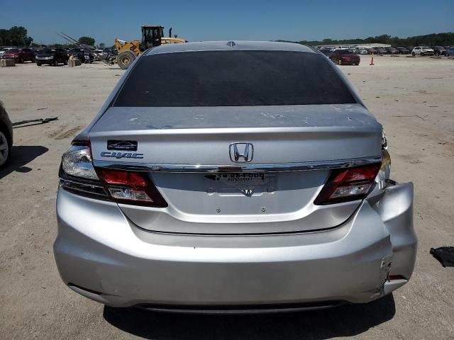 19XFB2F93EE217482 - 2014 HONDA CIVIC EXL ნაცრისფერი ფოტო 6