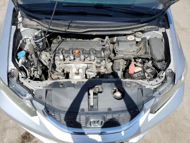 19XFB2F55EE063838 - 2014 HONDA CIVIC LX SILVER photo 11