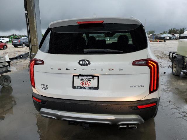 5XYP34HCXLG052228 - 2020 KIA TELLURIDE EX WHITE photo 6