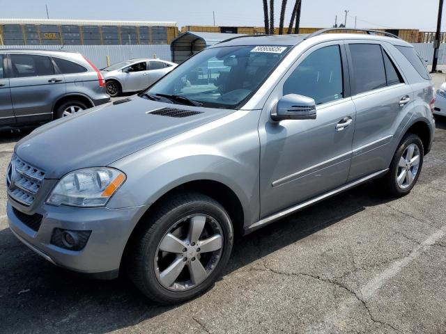 4JGBB8GB0BA627024 - 2011 MERCEDES-BENZ ML 350 4MATIC GRAY photo 1