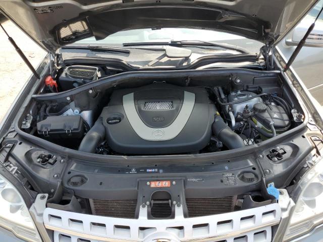 4JGBB8GB0BA627024 - 2011 MERCEDES-BENZ ML 350 4MATIC GRAY photo 12