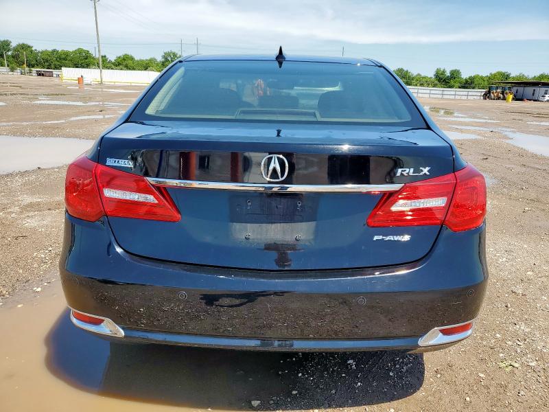 JH4KC1F93EC005855 - 2014 ACURA RLX ADVANCE BLACK photo 6