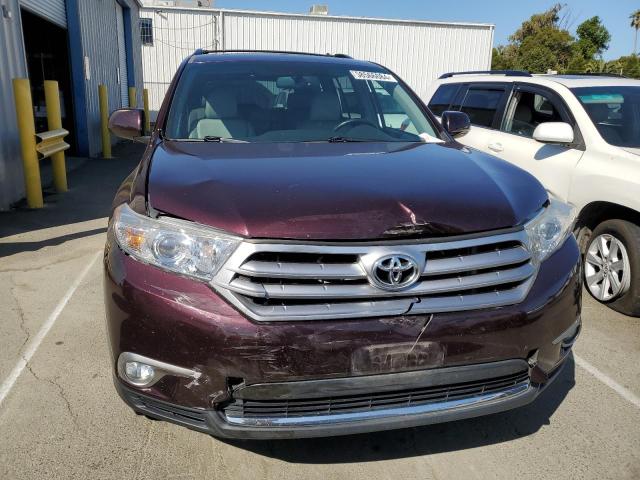 5TDBK3EH3BS053813 - 2011 TOYOTA HIGHLANDER BASE MAROON photo 5