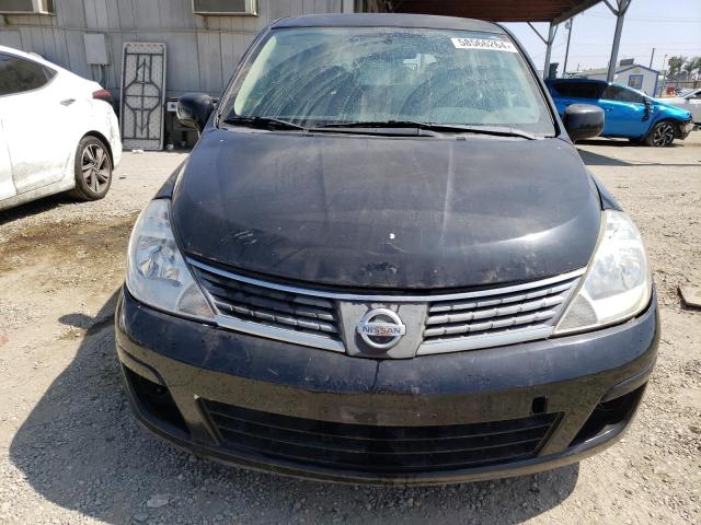 3N1BC13E48L444772 - 2008 NISSAN VERSA S BLACK photo 5