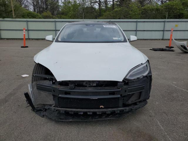 5YJSA1E20GF138039 - 2016 TESLA MODEL S WHITE photo 5