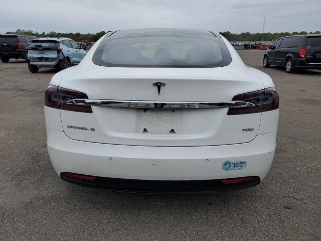 5YJSA1E20GF138039 - 2016 TESLA MODEL S WHITE photo 6