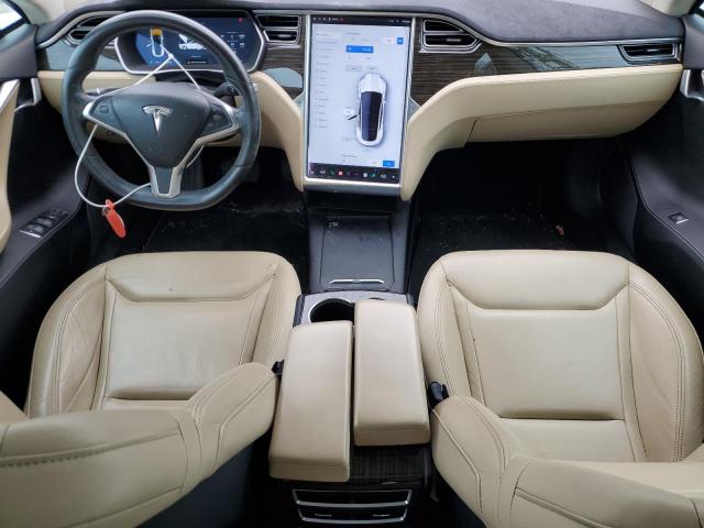 5YJSA1E20GF138039 - 2016 TESLA MODEL S WHITE photo 8