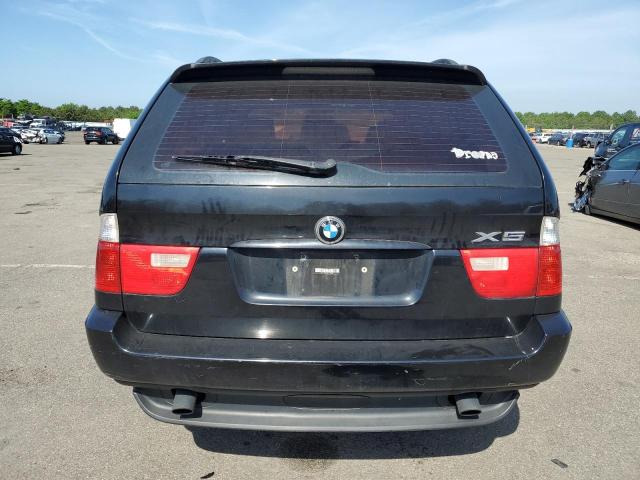 5UXFA13516LY29802 - 2006 BMW X5 3.0I BLACK photo 6