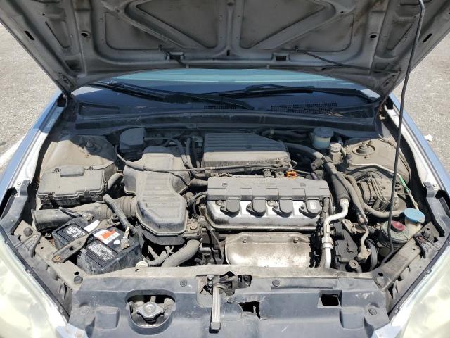 2HGES25764H501107 - 2004 HONDA CIVIC EX SILVER photo 11