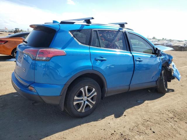 2T3BFREV6HW552545 - 2017 TOYOTA RAV4 LE BLUE photo 3