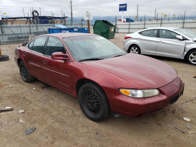 1G2WJ52J1YF236227 - 2000 PONTIAC GRAND PRIX SE 勃艮第红 照片 4