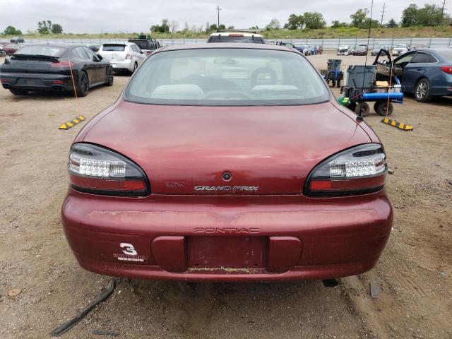 1G2WJ52J1YF236227 - 2000 PONTIAC GRAND PRIX SE 勃艮第红 照片 6