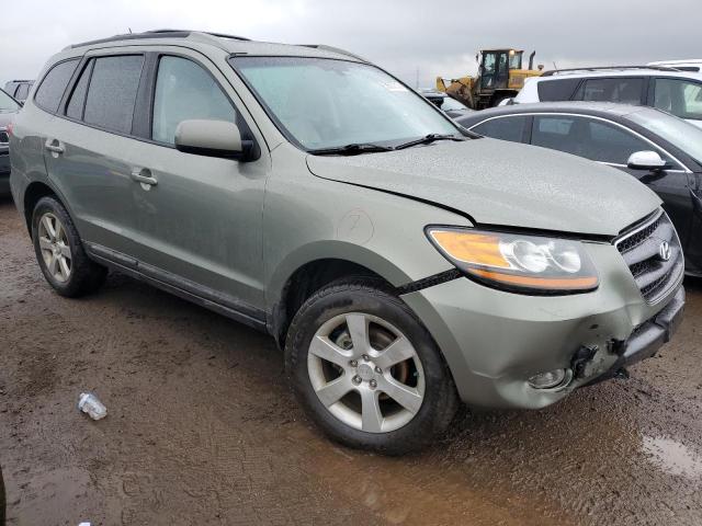 5NMSH73E08H165737 - 2008 HYUNDAI SANTA FE SE GREEN photo 4