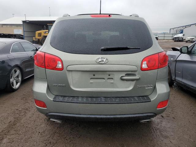 5NMSH73E08H165737 - 2008 HYUNDAI SANTA FE SE GREEN photo 6