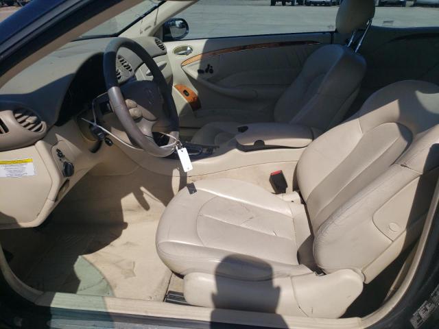 WDBTK75J45F136328 - 2005 MERCEDES-BENZ CLK 500 BLUE photo 7