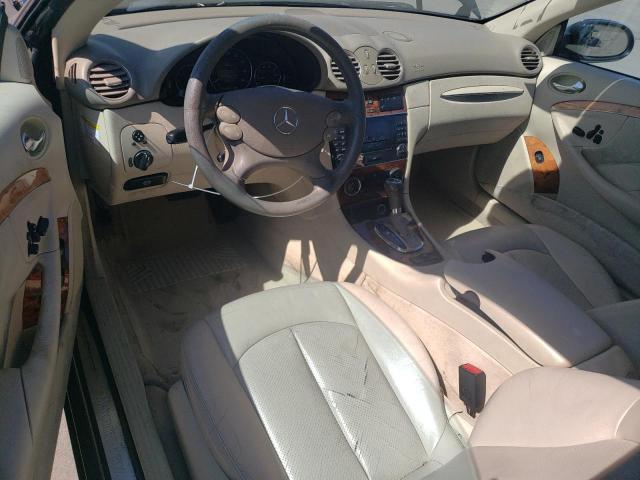 WDBTK75J45F136328 - 2005 MERCEDES-BENZ CLK 500 BLUE photo 8