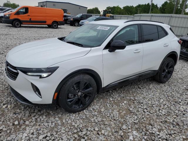 LRBFZMR46ND113589 - 2022 BUICK ENVISION PREFERRED WHITE photo 1