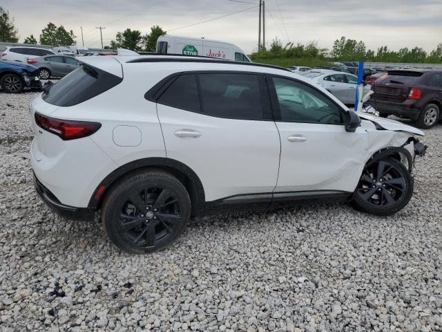 LRBFZMR46ND113589 - 2022 BUICK ENVISION PREFERRED WHITE photo 3