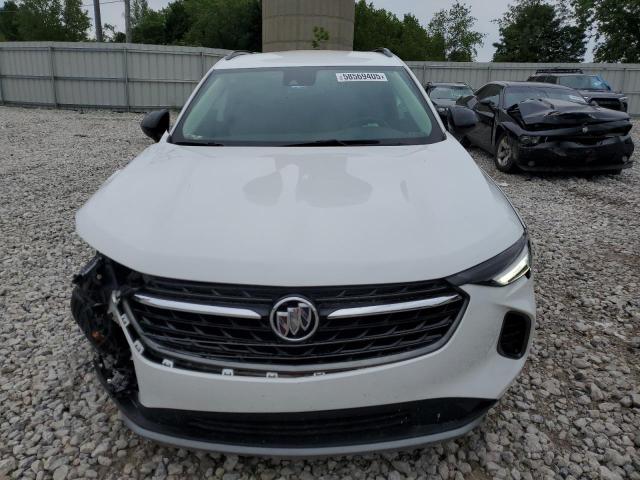 LRBFZMR46ND113589 - 2022 BUICK ENVISION PREFERRED WHITE photo 5