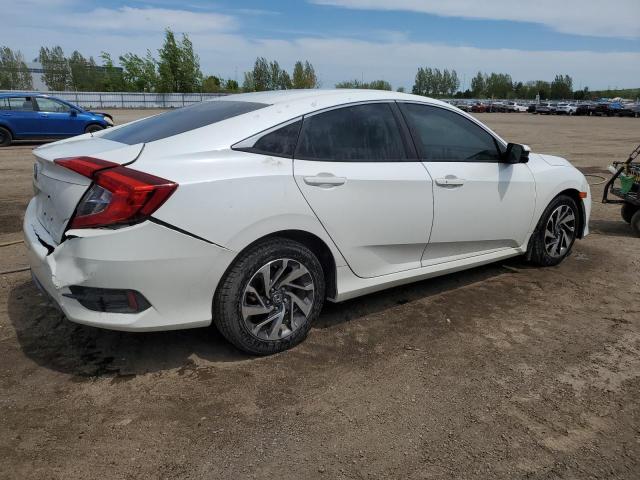 2HGFC2F80HH035835 - 2017 HONDA CIVIC EX WHITE photo 3