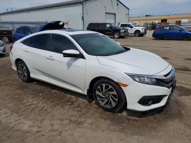 2HGFC2F80HH035835 - 2017 HONDA CIVIC EX WHITE photo 4