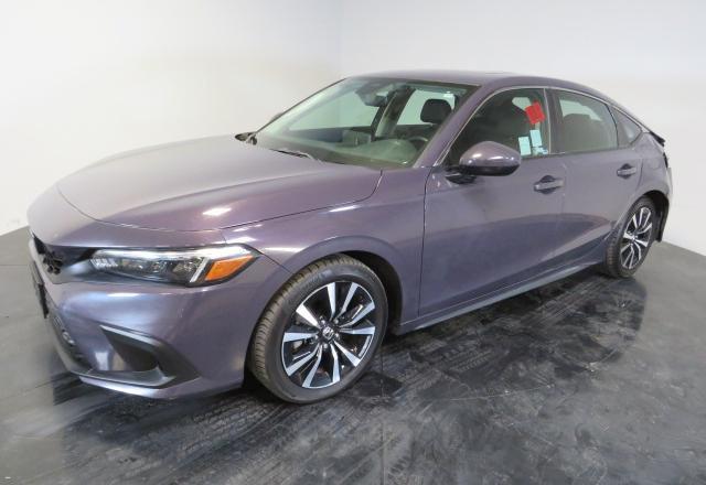 19XFL1H73NE014577 - 2022 HONDA CIVIC EXL იასამნისფერი ფოტო 2