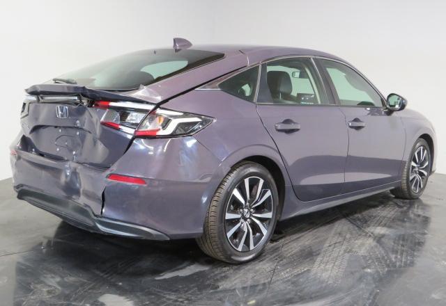 19XFL1H73NE014577 - 2022 HONDA CIVIC EXL იასამნისფერი ფოტო 3