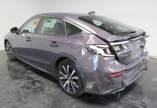 19XFL1H73NE014577 - 2022 HONDA CIVIC EXL იასამნისფერი ფოტო 4