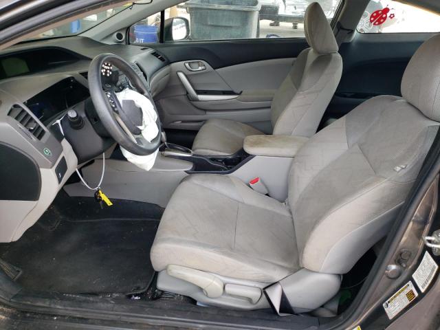 2HGFG3B53CH544297 - 2012 HONDA CIVIC LX GRAY photo 7