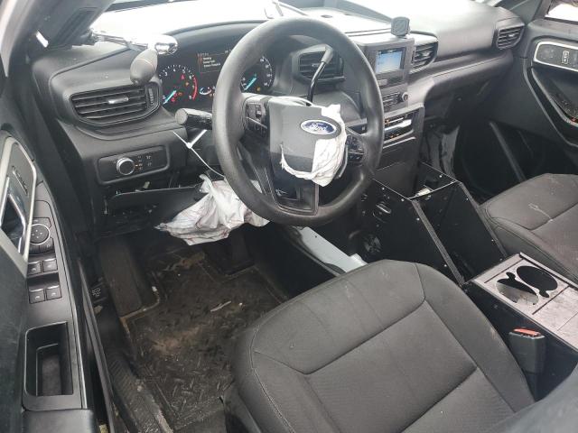 1FM5K8AB7MGA42527 - 2021 FORD EXPLORER POLICE INTERCEPTOR თეთრი ფოტო 8