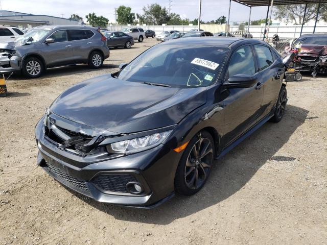 SHHFK7H43HU207370 - 2017 HONDA CIVIC SPORT 黑色 照片 2