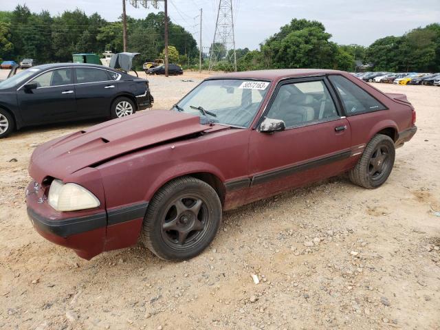 1FACP41E8LF120047 - 1990 FORD MUSTANG LX MAROON photo 1