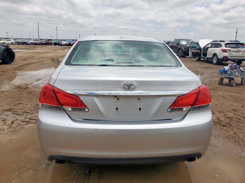 4T1BK3DB4BU388308 - 2011 TOYOTA AVALON BASE SILVER photo 6