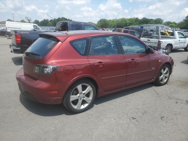 JM1BK343461533710 - 2006 MAZDA 3 HATCHBACK MAROON photo 3