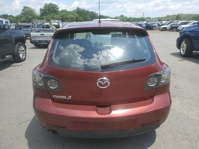 JM1BK343461533710 - 2006 MAZDA 3 HATCHBACK MAROON photo 6