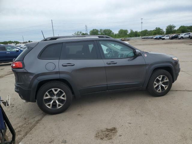 1C4PJMBS7HW509822 - 2017 JEEP CHEROKEE TRAILHAWK GRAY photo 3