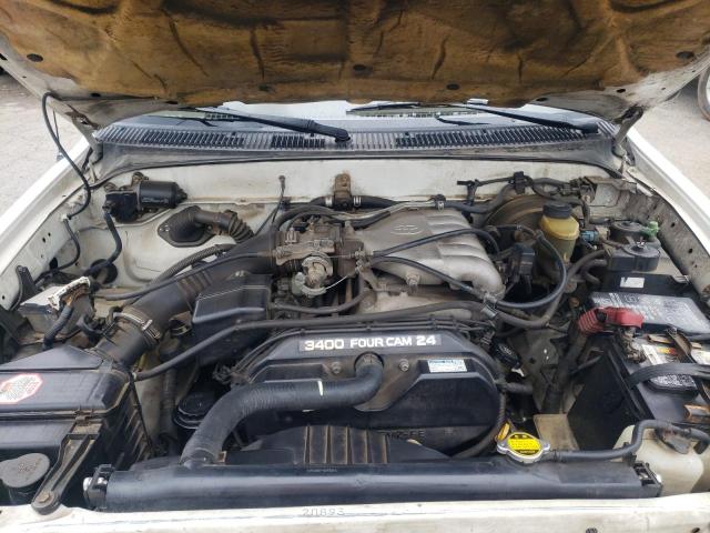 4TASN92N9YZ663769 - 2000 TOYOTA TACOMA XTRACAB PRERUNNER თეთრი ფოტო 11