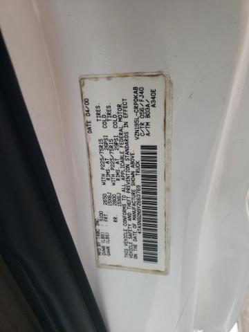 4TASN92N9YZ663769 - 2000 TOYOTA TACOMA XTRACAB PRERUNNER თეთრი ფოტო 12