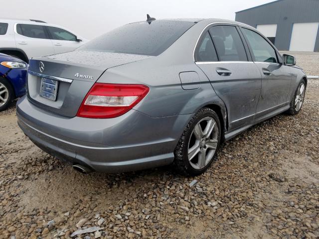 WDDGF8BB8AR101736 - 2010 MERCEDES-BENZ C 300 4MATIC  photo 4