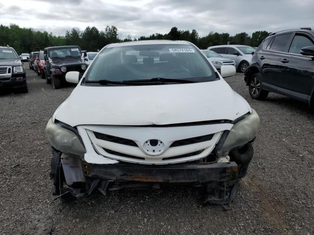 2T1BU4EEXBC611915 - 2011 TOYOTA COROLLA BASE WHITE photo 5