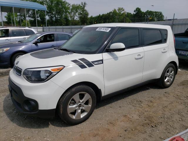 KNDJN2A2XJ7547612 - 2018 KIA SOUL WHITE photo 1