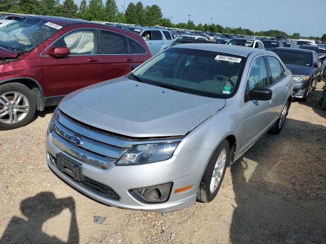 3FAHP0GA2CR118199 - 2012 FORD FUSION SE S SILVER photo 1